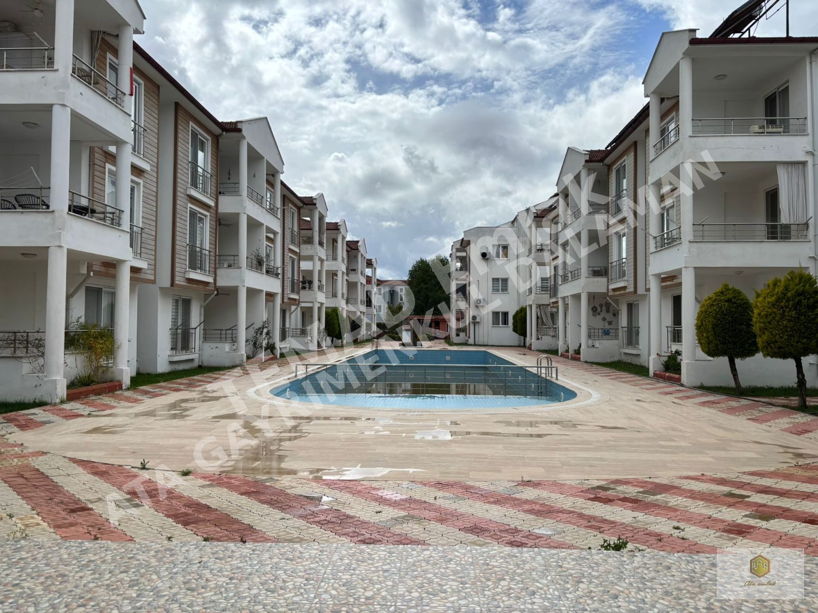 ATA GAYRİMENKULDEN HAVUZLU SİTEDE ARA KAT 2+1 DAİRE KİRALIK